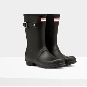 Women's Original Short Rain Boots: Black